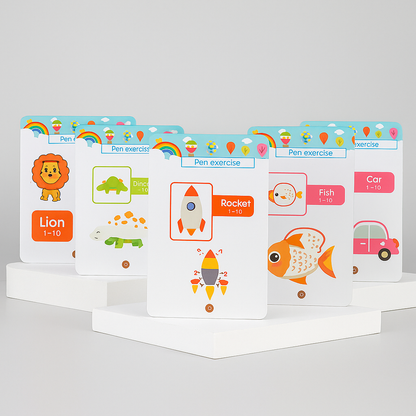 Lernheft Kinder Schreiben Lernen Abwischbar Vorschule Übungsbuch