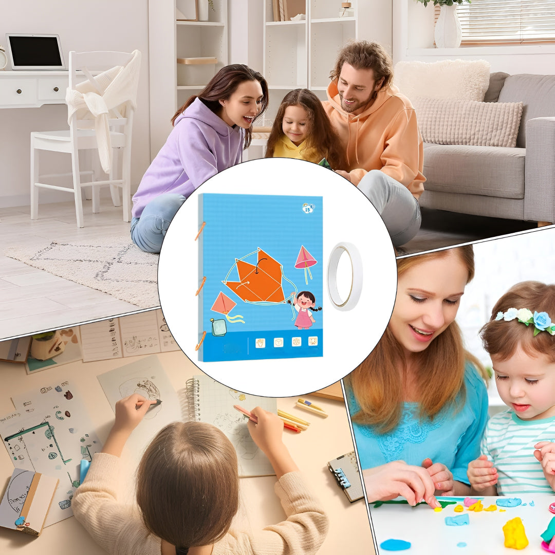 Jouet éducatif géométrie kit de bricolage formes enfants