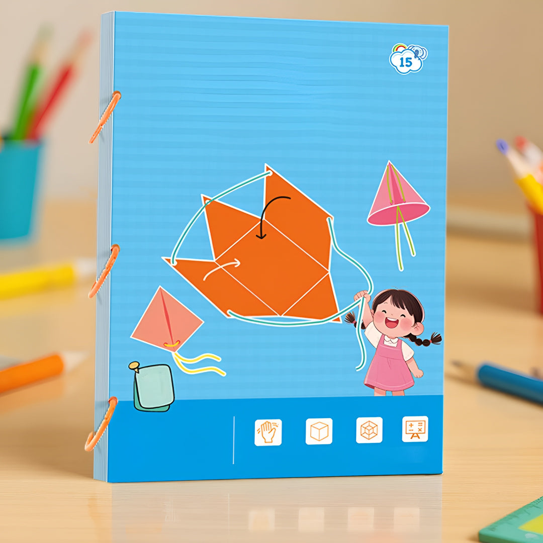 Jouet éducatif géométrie kit de bricolage formes enfants