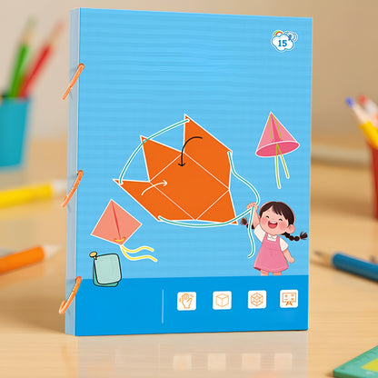 Jouet éducatif géométrie kit de bricolage formes enfants