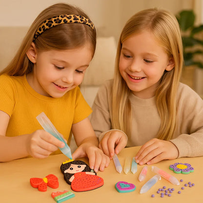 Educational Toy Kids Bead Painting Creative DIY Craft Set