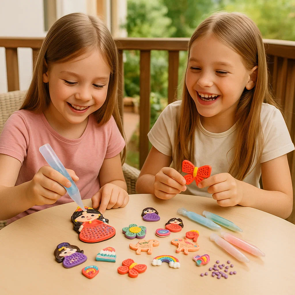 Educational Toy Kids Bead Painting Creative DIY Craft Set