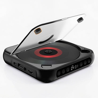 Lettore CD Bluetooth Portatile HiFi Lettore Musicale Ricaricabile