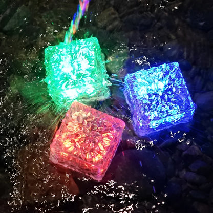 Cubos de baño luminosos Juguete de baño colorido