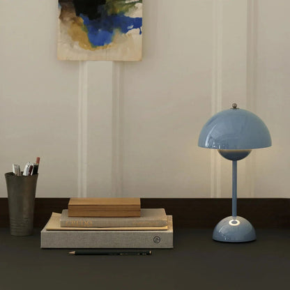 Lampe de table LED moderne sans fil design scandinave