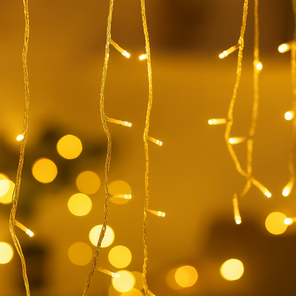 Lichtervorhang Indoor Outdoor LED Dekobeleuchtung Lichterkette