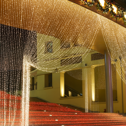 Lichtervorhang Indoor Outdoor LED Dekolicht Festliche Lichterkette