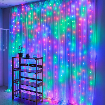 Lichtervorhang Indoor Outdoor LED Dekolicht Festliche Lichterkette