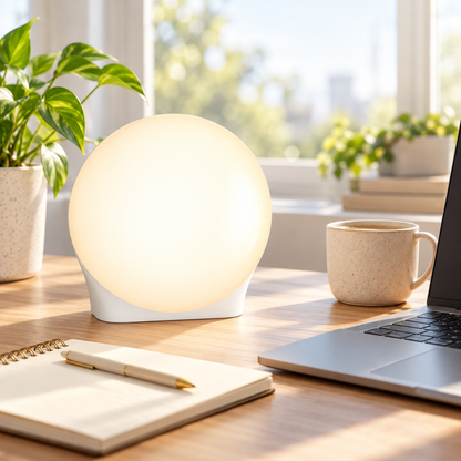 Lichttherapielampe Für Winterdepression Timer Tischlampe