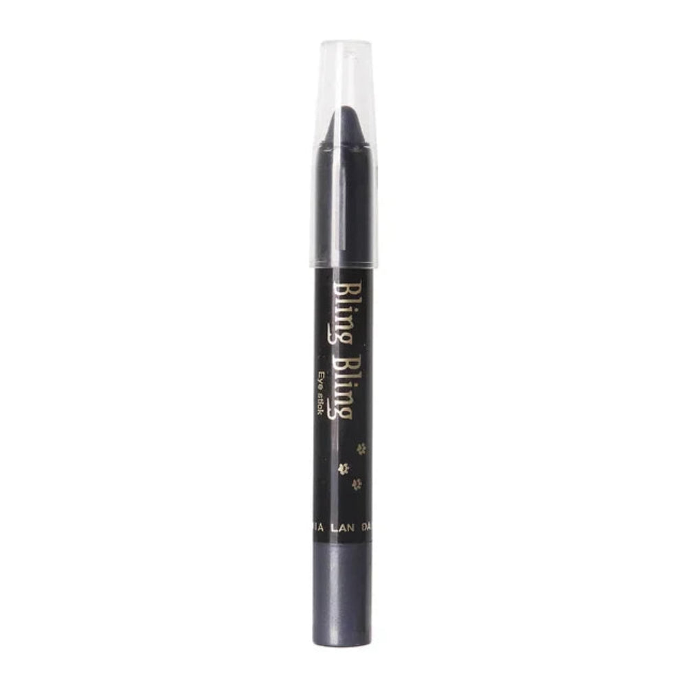 Lápiz de sombra de ojos con brillo, resistente al agua para maquillaje