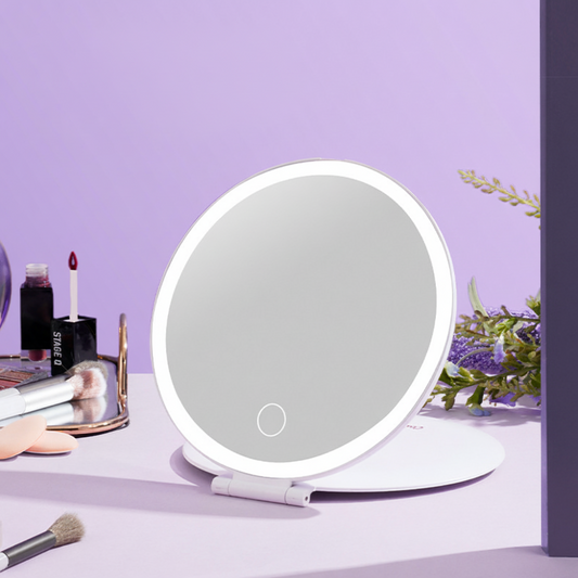 Makeup Spiegel LED Beleuchtung Reise Kosmetikspiegel