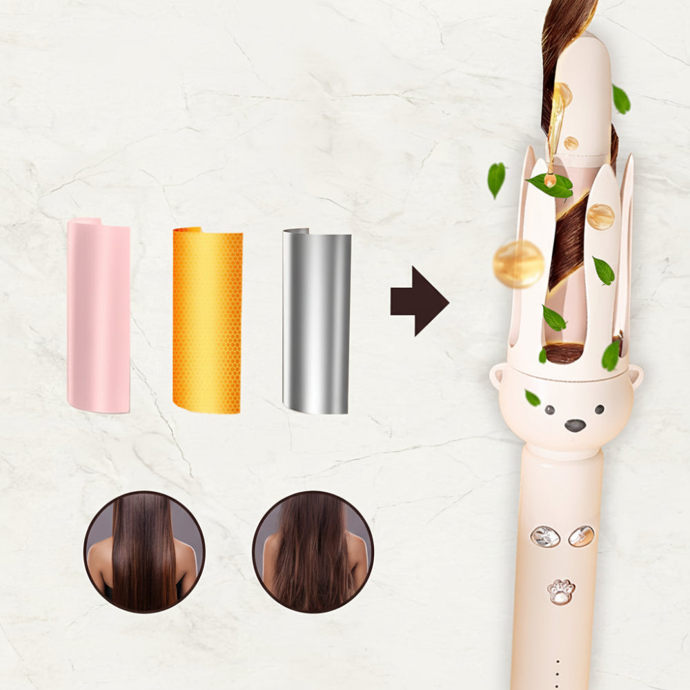 Hair Curler Automatic Ceramic Temperature Control Styling Tool