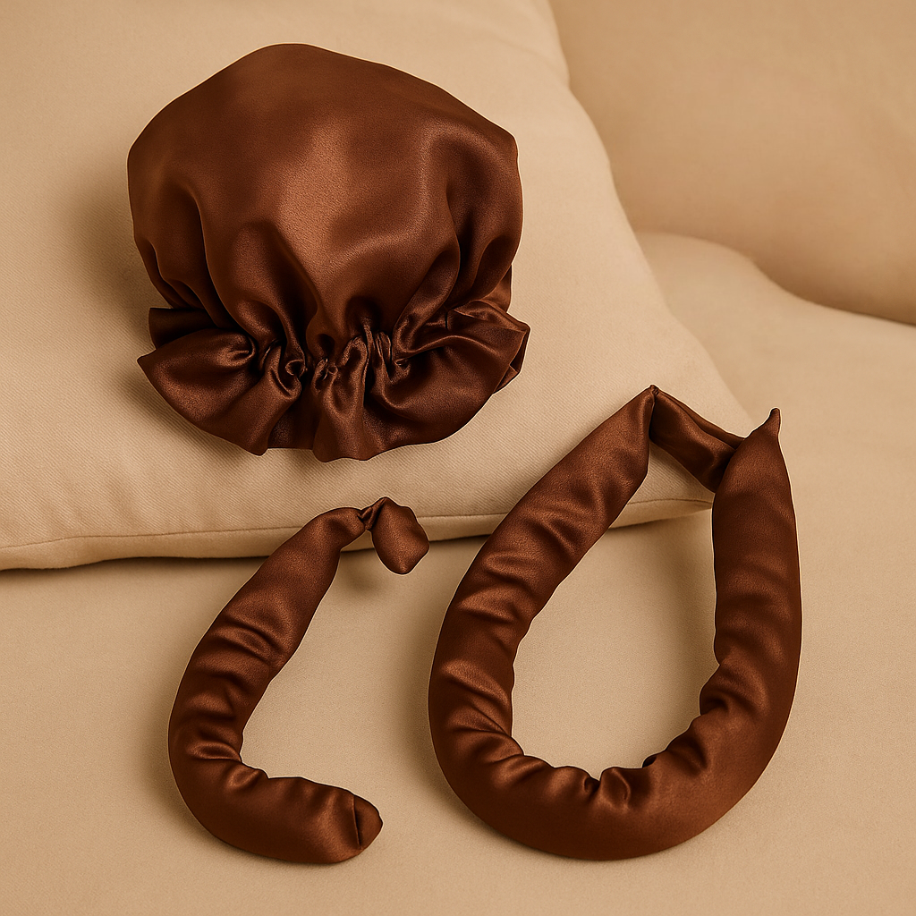 Lockenwickler Satin Heatless Haar Curler Set