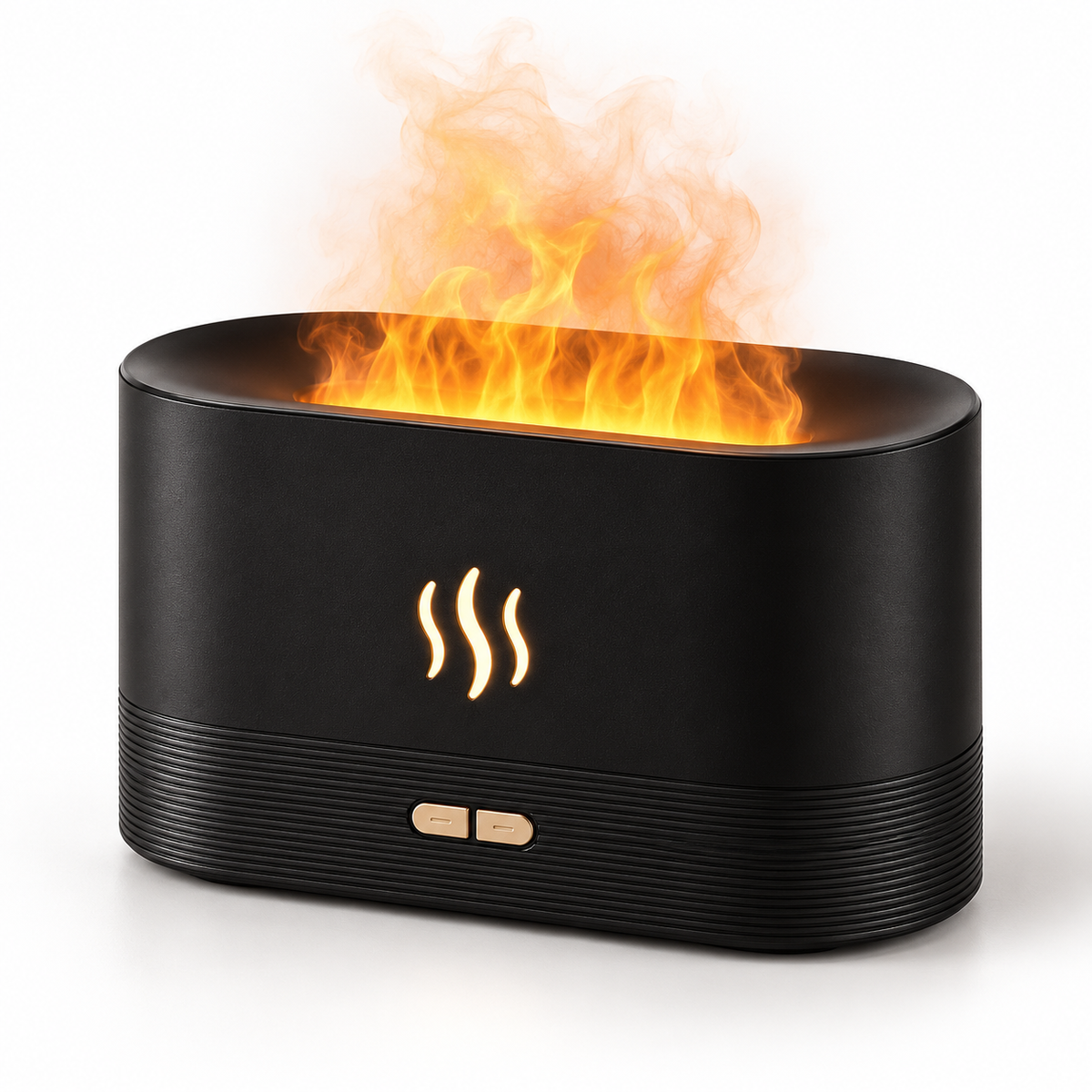 Luftbefeuchter Mit Flammeneffekt USB Schreibtisch Leise