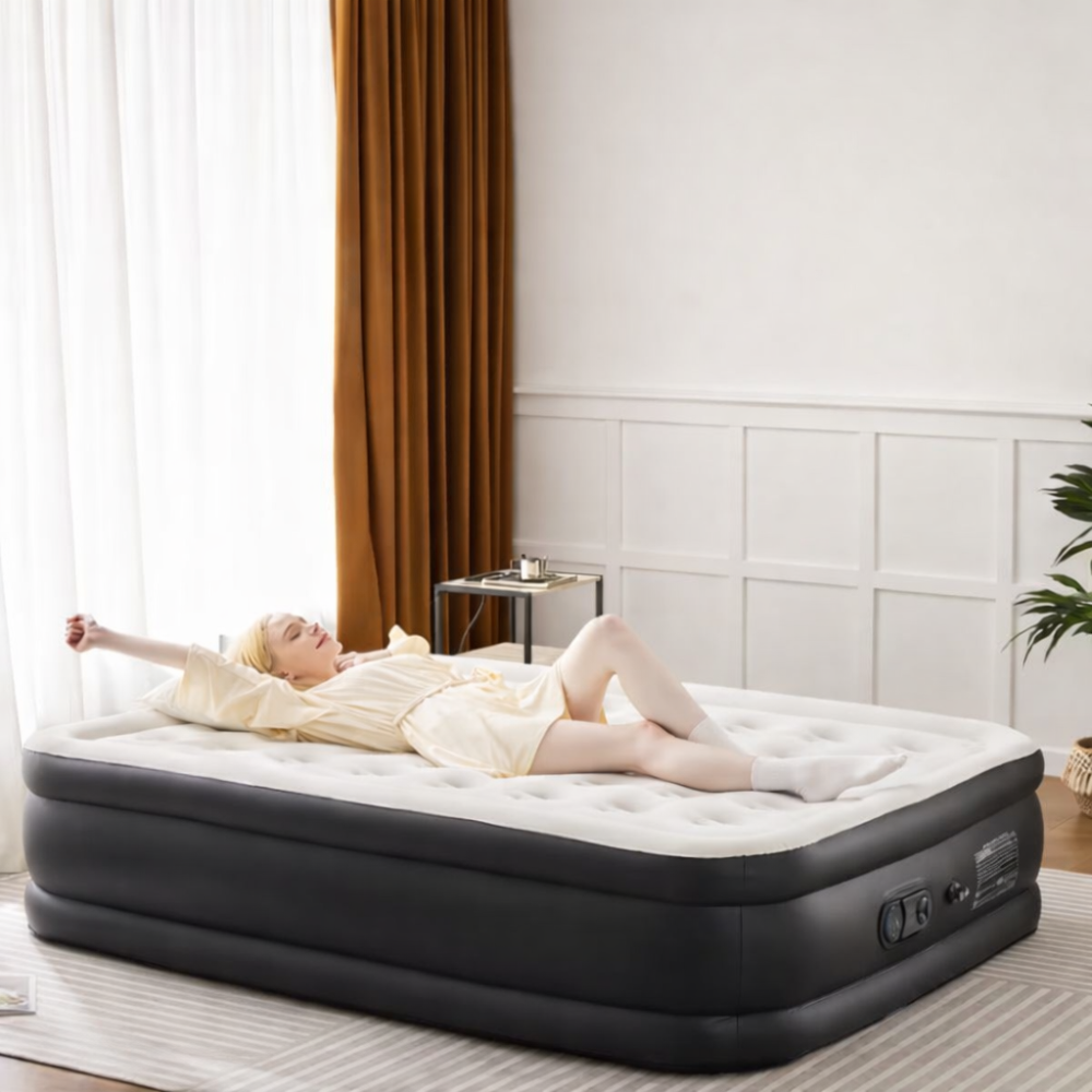 Matelas gonflable camping double auto-gonflant matelas d'air confortable