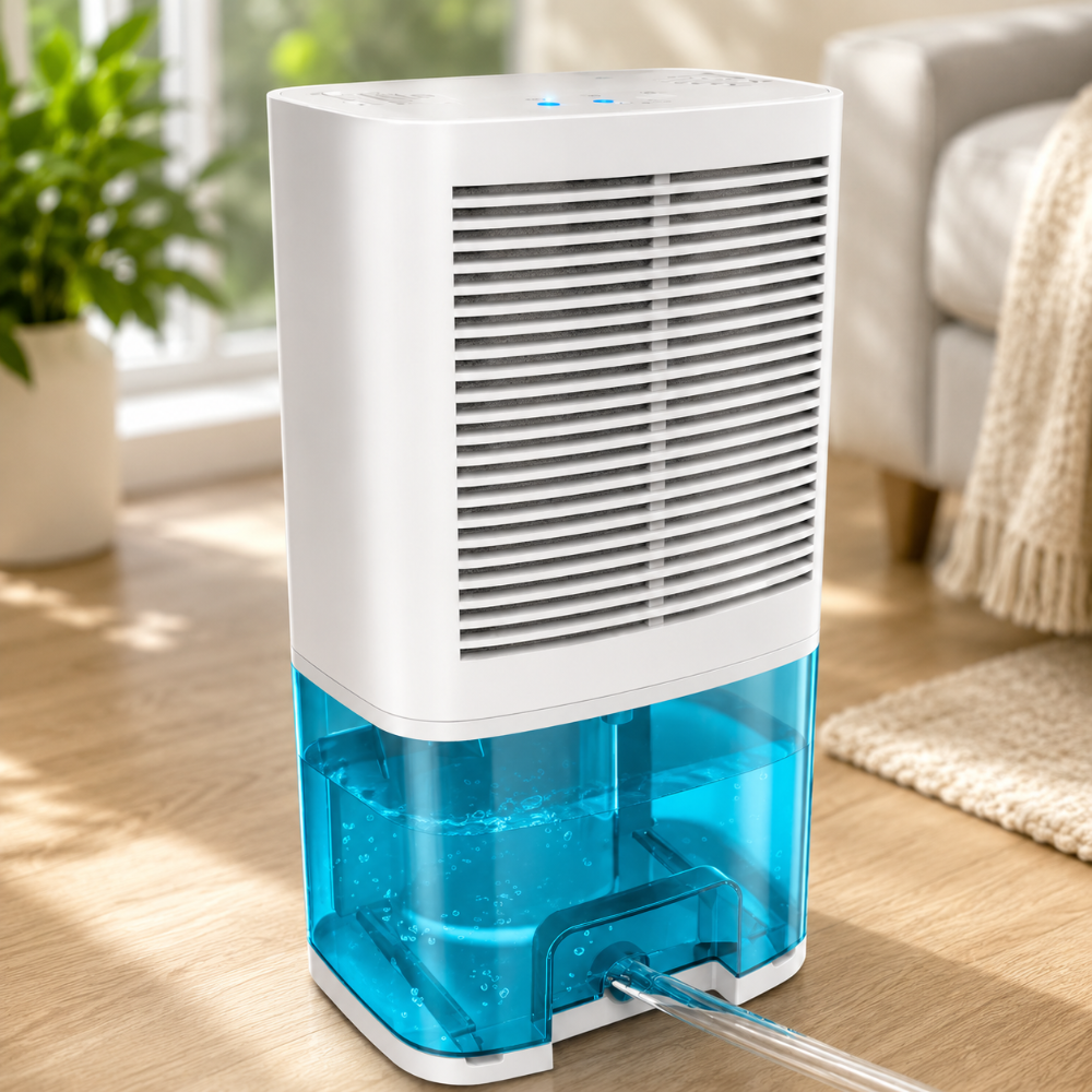 Dehumidifier Cooling Drain Hose Basement Bedroom