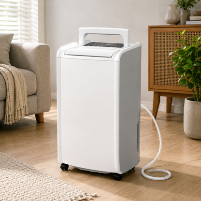 Dehumidifier Cooling Drain Hose Basement Living Spaces