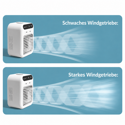Air Cooler Mini Air Conditioner USB Humidifier Desk