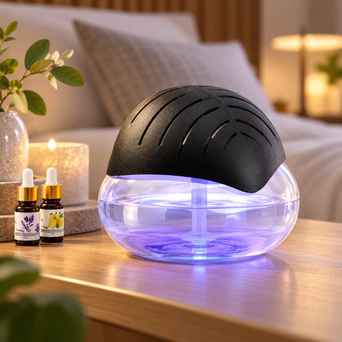 Luftreiniger Mit LED Beleuchtung Aromatherapie