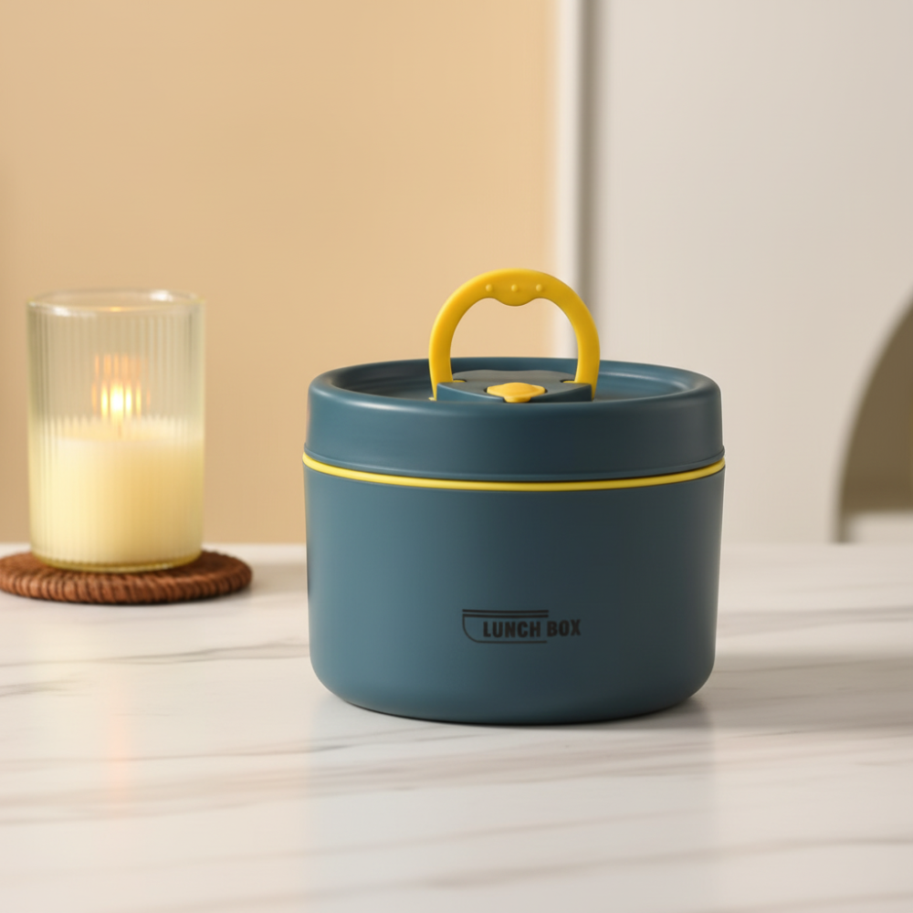 Lonchera para comida caliente, caja práctica a prueba de fugas