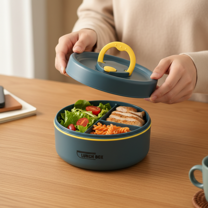 Lonchera para comida caliente, caja práctica a prueba de fugas