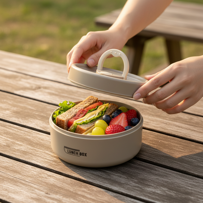 Lonchera para comida caliente, caja práctica a prueba de fugas