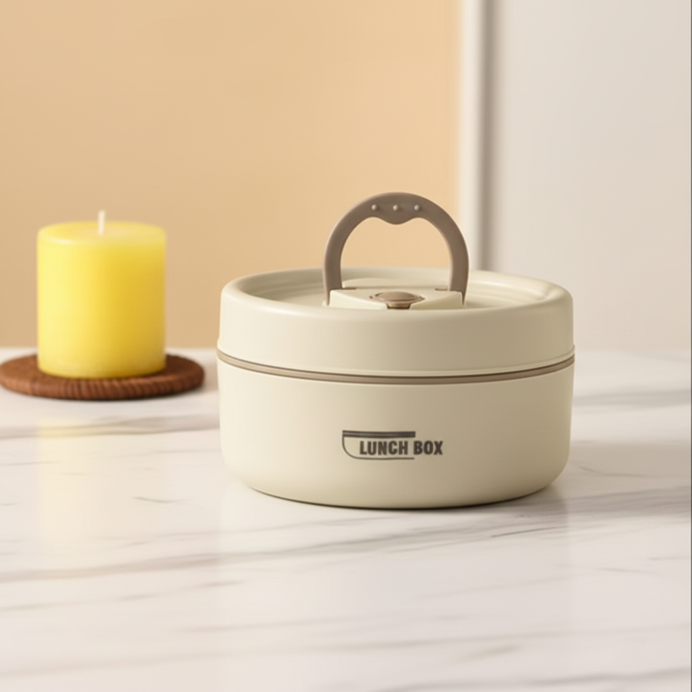 Lonchera para comida caliente, caja práctica a prueba de fugas