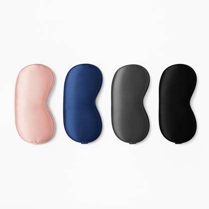 Schlafmaske Seide Lichtdicht Verstellbar Augenmaske Reise Nacht