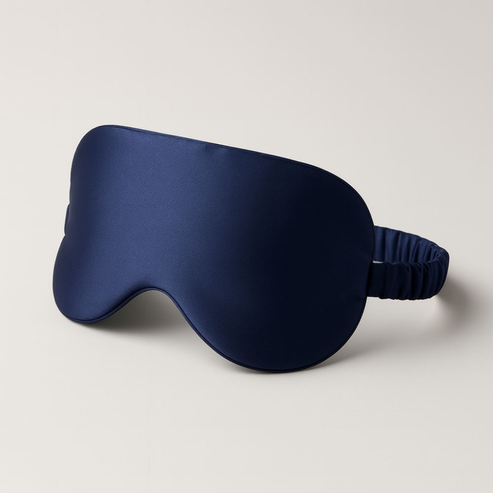Schlafmaske Seide Lichtdicht Verstellbar Augenmaske Reise Nacht