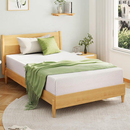 Green Memory Foam Mattress Sleeping Mat Restful Sleep