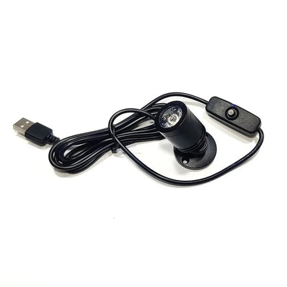 Mini LED Spotlight USB Connection – Adjustable Accent Light in Warm & Cool White, 1W/3W, 30° Beam Angle, Aluminum Finish - Image 3