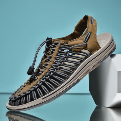 Sandalias Hombre Slip On Cómodas Verano
