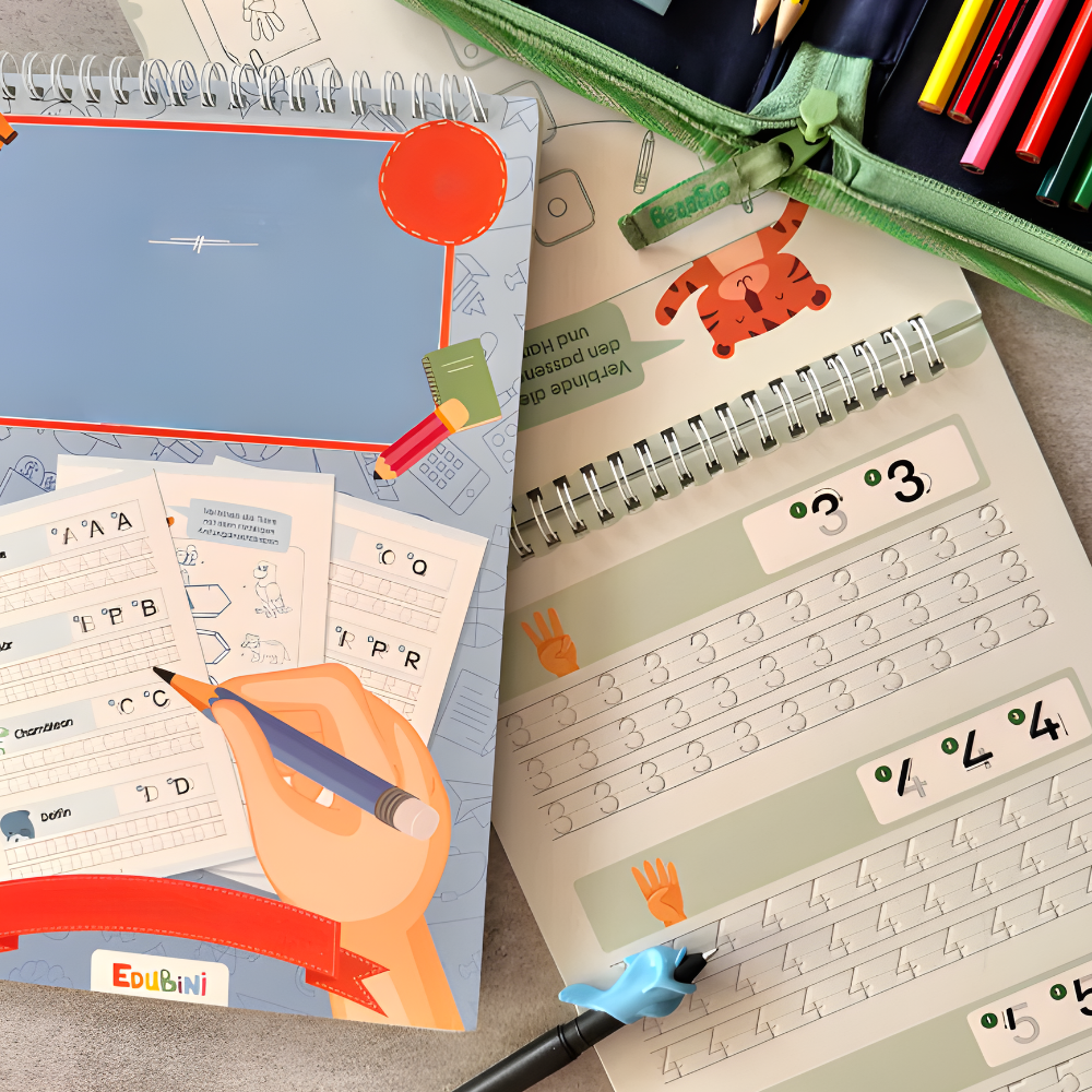 Magisches Vorschule Übungsheft Kinder Schreiben Lernen Set