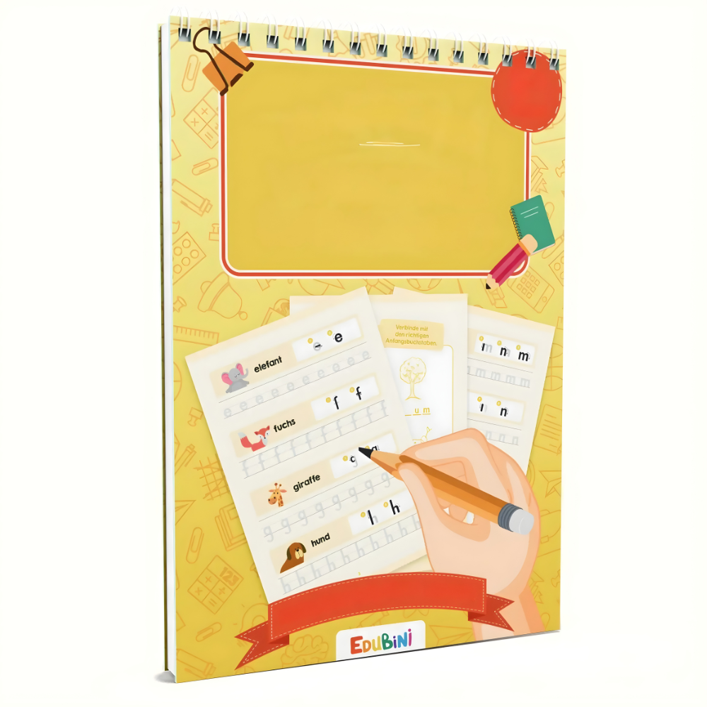 Magisches Vorschule Übungsheft Kinder Schreiben Lernen Set