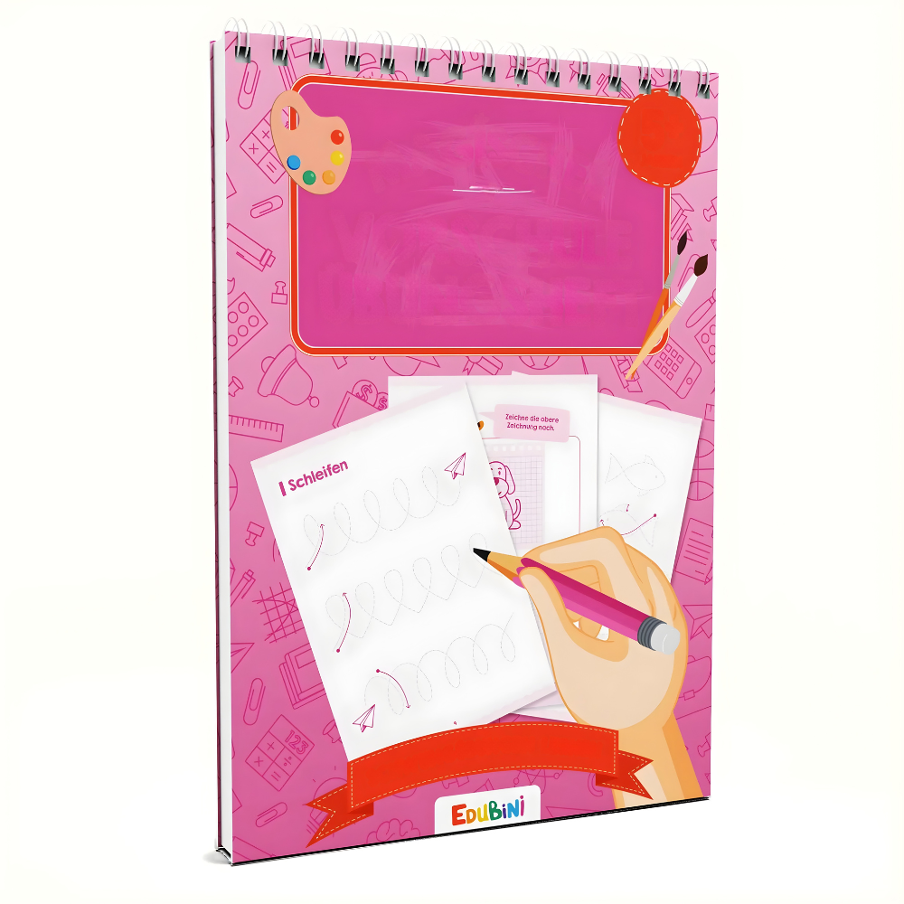 Magisches Vorschule Übungsheft Kinder Schreiben Lernen Set