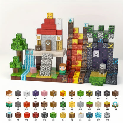 Magnetic Building Blocks Educational Construction Toy Set