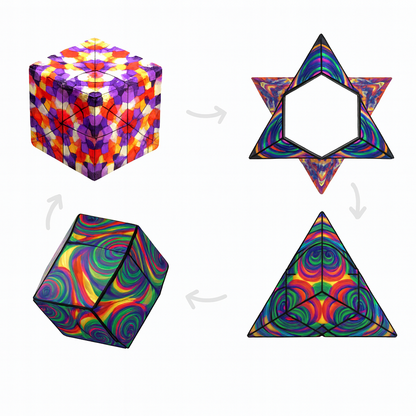 Magnetic Magic Cube Colorful Gift Children's Toy