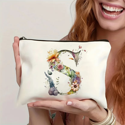 Mothers Day Flowers Cosmetic Bag Pouch Makeup Bag Travel