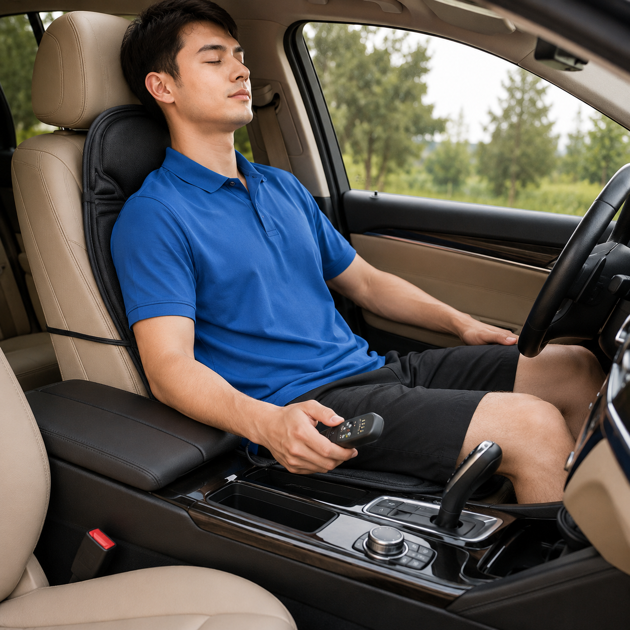 Massage Sitzauflage Heizbare Massageauflage Für Rücken Auto
