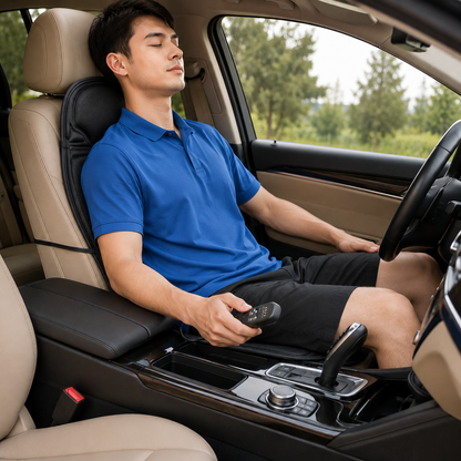 Massage Sitzauflage Heizbare Massageauflage Für Rücken Auto