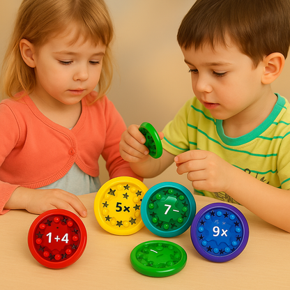 Mathe Spielzeug Bunt Kunststoff Lernhilfe