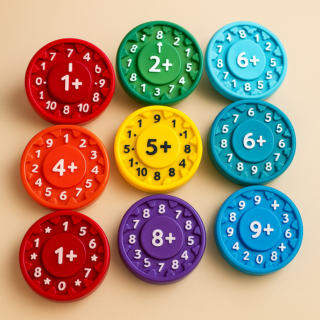 Mathe Spielzeug Bunt Kunststoff Lernhilfe