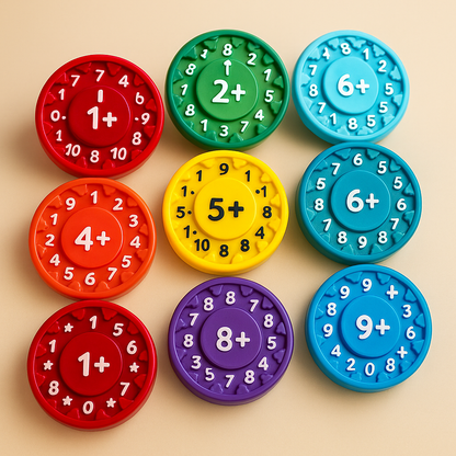 Mathe Spielzeug Bunt Kunststoff Lernhilfe