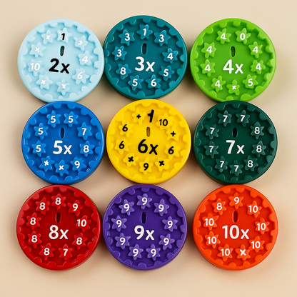 Mathe Spielzeug Bunt Kunststoff Lernhilfe