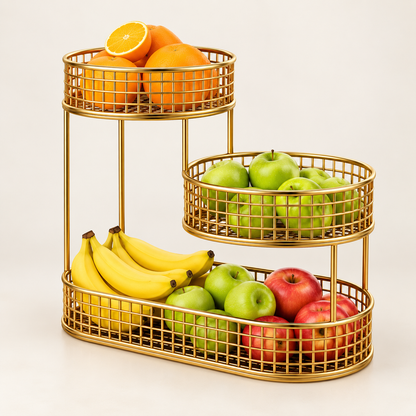 Mehrstöckiger Snackständer Obst Küchenorganisation