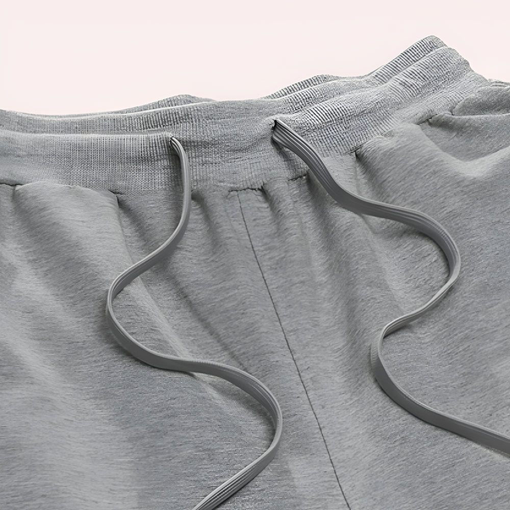 Herren Jogginghose Weites Bein Kordelzug Taschen