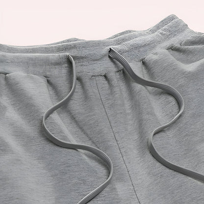 Herren Jogginghose Weites Bein Kordelzug Taschen