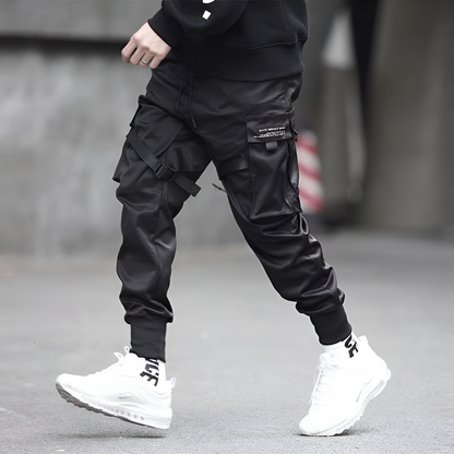 Pantalon jogging cargo homme long léger sportif randonnée