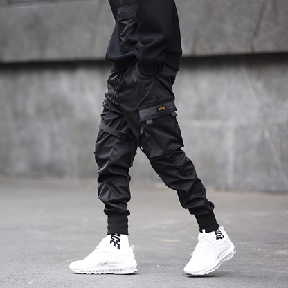 Pantalon jogging cargo homme long léger sportif randonnée