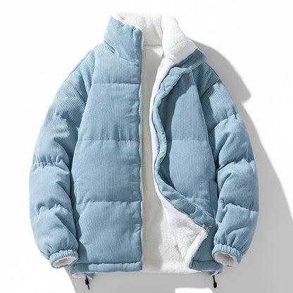 Veste d'hiver homme femme Ouverture pratique à fermeture éclair